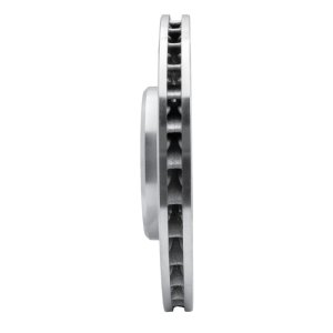 Mercedes-Benz E500 Brake Rotor (1) - Right Front - R1 Concepts - Drilled & Slotted - Silver - `94-`02